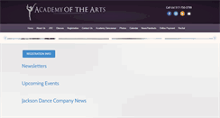 Desktop Screenshot of academyoftheartsonline.com